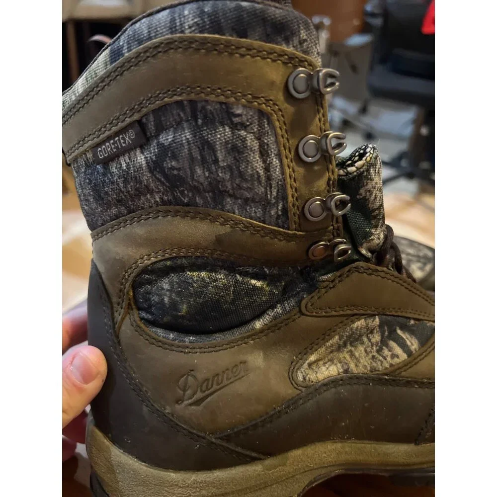 Danner Mossy Oak Break-Up Country Insulated‎ 400G Goretex Shoes - Size 8